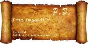 Pott Dagomér névjegykártya